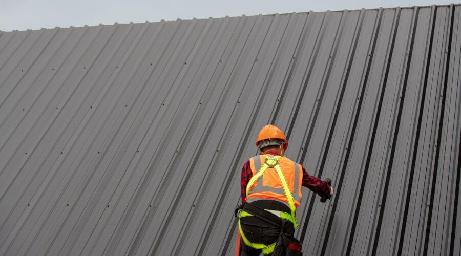 Professional metal roof installation services in Garden City, SD